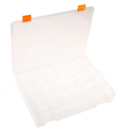Huse si cutii depozitare - Cutie pentru organizare, 21 compartimente, 20.3x27.6x4.2 cm