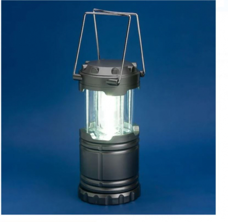 Veioze si felinare - Felinar LED pliabil, 9 W, Gri, 19 cm