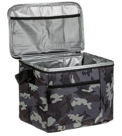 Bucatarie si servire - Geanta termoizolanta, model camuflaj, 31x21x25 cm, 16 Litri