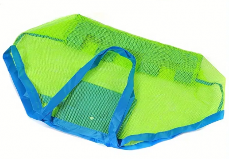 Geanta tip plasa, pentru jucarii de plaja, pliabila, 45x30x45 cm [5]