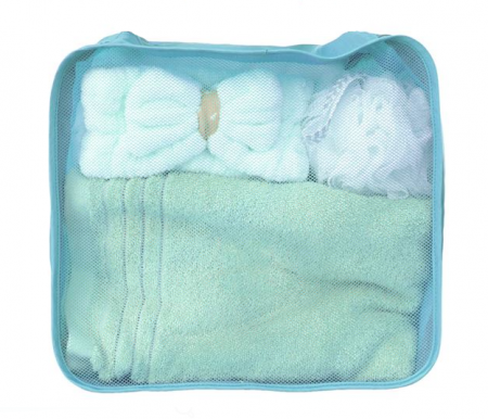 Toate produsele - Husa depozitare haine pentru calatorii, inchidere cu fermoar, 30x22x12 cm
