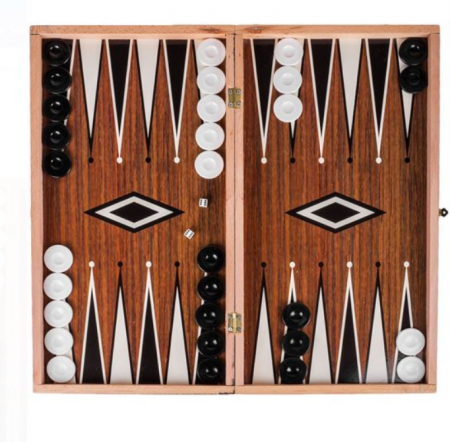 Promotii - Joc de table - backgammon cu piese, 29x15 cm