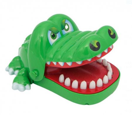Jocuri si jucarii interactive - Joc interactiv "Crocodilul suparat", 3 ani +
