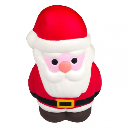 Craciun – Decoratiuni, costume si accesorii festive - Jucarie antistres Mos Craciun, squishy, 11x7x17cm