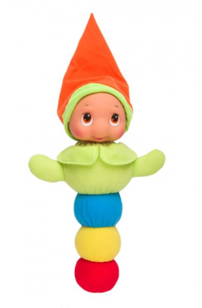 Jucarii bebelusi - Spiridus interactiv cu sunele si lumini, 32 cm