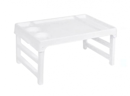 Mobilier mic - Masuta pliabila alba, 47x27x22 cm