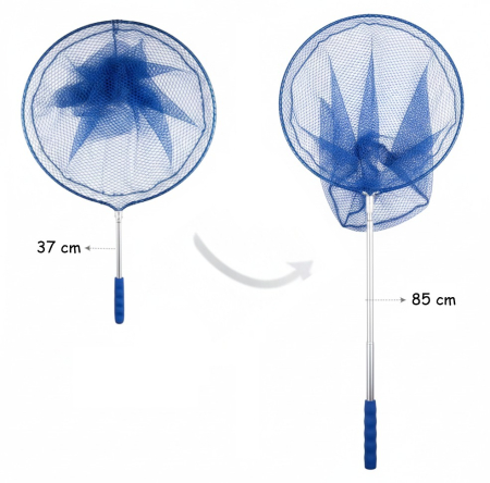 Minciog metalic extensibil, diametrul 20 cm, lungime 37 - 85cm [1]