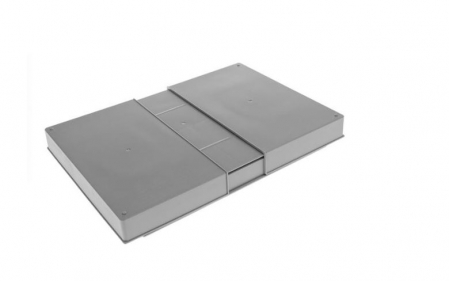 Organizator extensibil pentru sertar, plastic, gri, 30/52cmx25cmx3.8 cm [4]