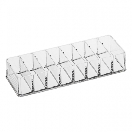 Organizator transparent pentru cosmetice, 25 x 8.5 x 5 cm [3]