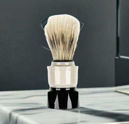 Pamatuf pentru ras, din par natural, 10 cm [1]