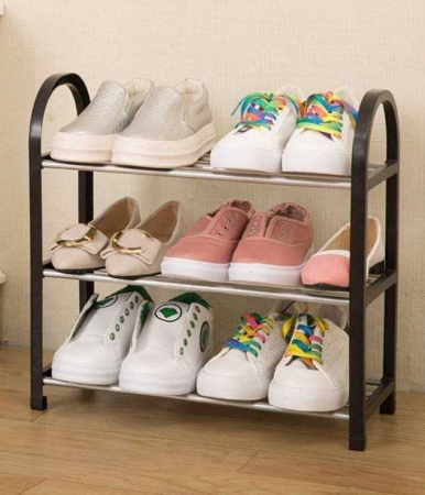 Mobilier mic - Pantofar cu 3 rafturi, 41x19x47.5 cm