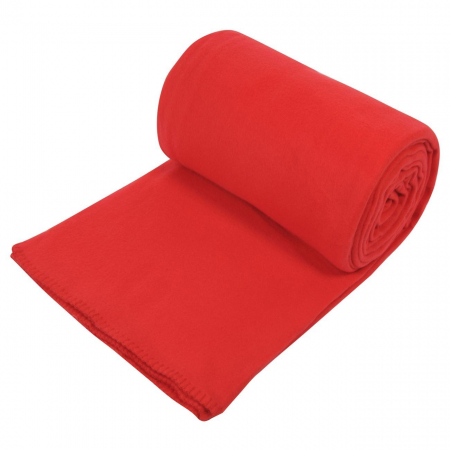 Paturi si perne - Patura fleece, 150x220 cm, rosie