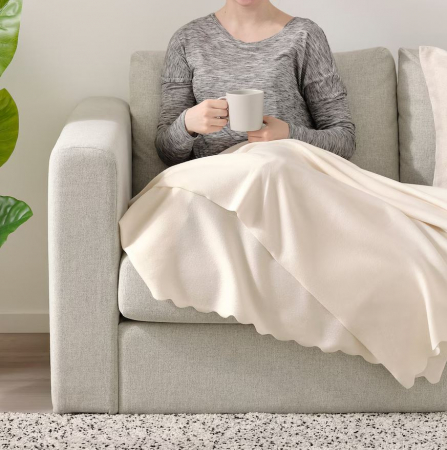 Paturi si perne - Patura fleece, crem, 160x120 cm