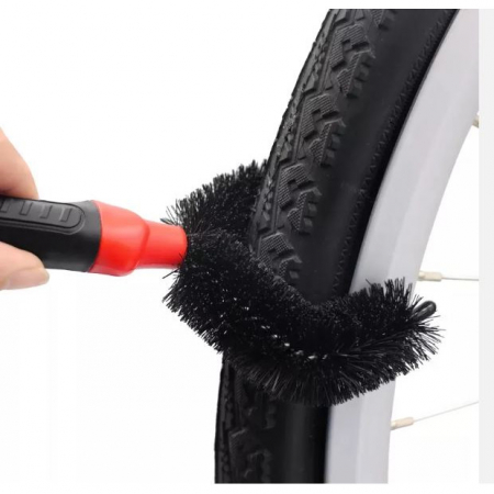 Accesorii biciclete - Perie pentru curatare bicicleta, ABS/metal, 19 cm
