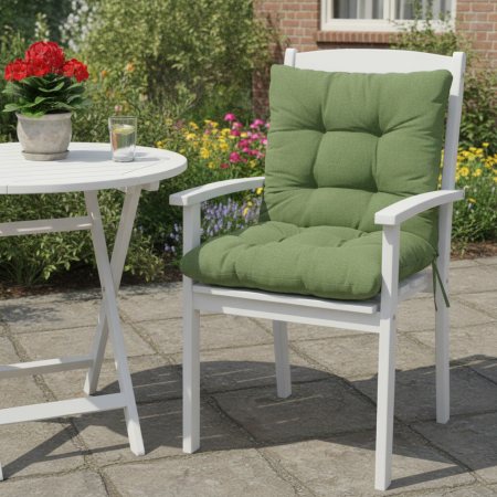 Gradina - Perna verde pentru scaun cu doua fete si sistem prindere, 100x50x10cm