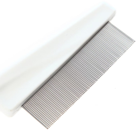 Pieptan pentru paduchi, maner ergonomic din plastic dur, dinti din otel inoxidabil [2]