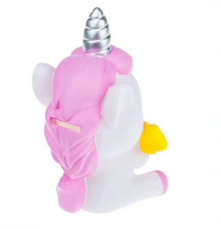 Pusculita pentru copii, model unicorn, plastic, 11x12x22 cm [1]