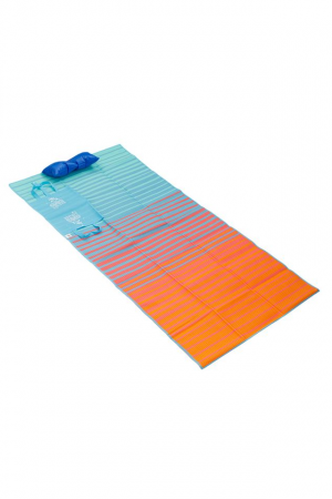 Articole de vara - Rogojina plaja, pliabila, cu perna gonflabila inclusa, 180x86 cm