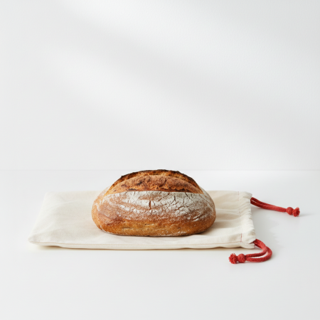 Saculet din bumbac, pentru paine, legume si seminte, 3.3 Litri [3]