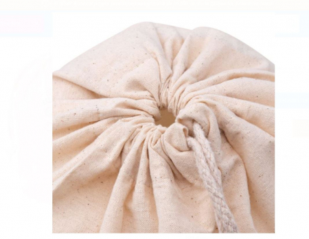 Saculet pentru paine sau biscuiti, din bumbac, 32x31 cm [2]