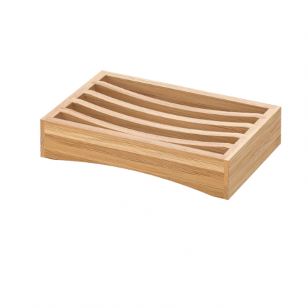 Baie - Sapuniera din bambus, 13x8 cm