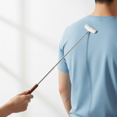 Scarpinator pentru spate, extensibil, maro, 22-58 cm [2]