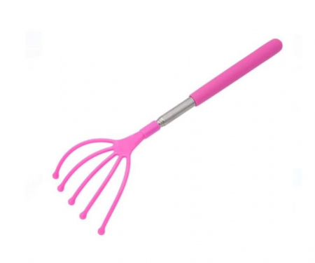 Ingrijire personala - Scarpinator pentru spate, extensibil, roz,  25-62 cm