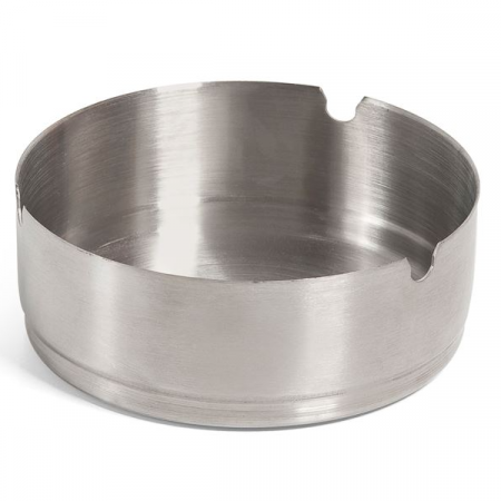 Promotii - Scrumiera rotunda din otel inoxidabil, 10 cm