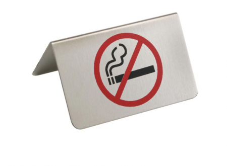 Semn metalic Fumatul Interzis, 8x5 cm [1]