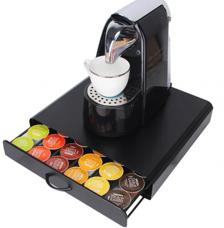 Bucatarie si servire - Sertar organizator 30 de capsule cafea Dolce Gusto si K-cups
