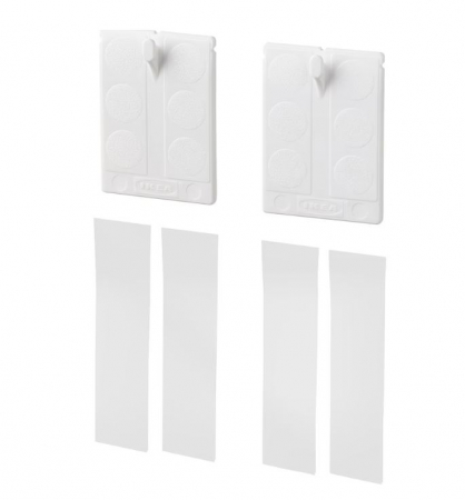 Cuiere - Set 2 carlige autoadezive, pentru rame, 8x4.5 cm