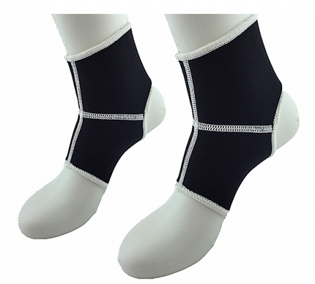 Suporturi ortopedice si orteze - Set 2 glezniere ortopedice, din neopren, unisex, negre