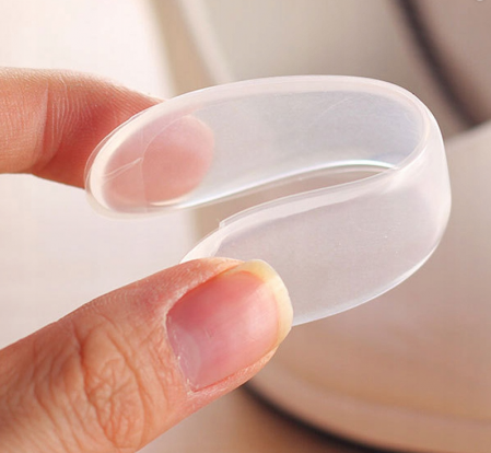Set 2 talonete/pernite de calcai, din silicon, 10x2.5 cm [4]