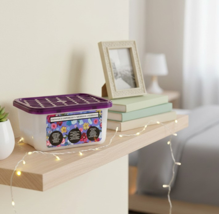 Set 3 buc dezumidificator, magnolie, orhidee si gardenie, 230 g, pentru spatii de pana la 30 m², baie, dormitor, bucatarie, hol, dressing, rulota [4]