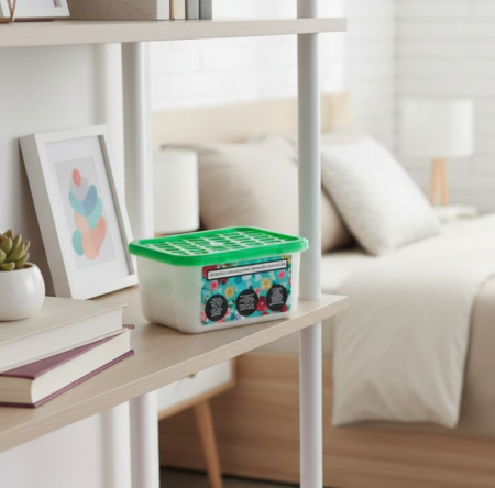 Set 3 buc dezumidificator, magnolie, orhidee si gardenie, 230 g, pentru spatii de pana la 30 m², baie, dormitor, bucatarie, hol, dressing, rulota [6]