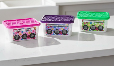 Set 3 buc dezumidificator, magnolie, orhidee si gardenie, 230 g, pentru spatii de pana la 30 m², baie, dormitor, bucatarie, hol, dressing, rulota [1]