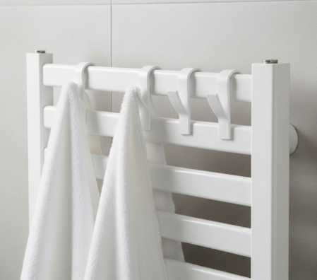 Set 4 buc carlig pentru calorifer, 9,8x2,4x6 cm [1]