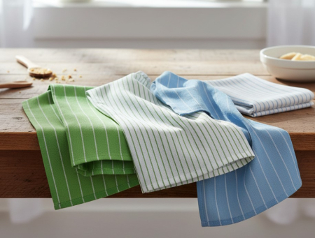 Set 4 buc prosop de bucatarie, 100% bumbac, multicolor, 60x45 cm [1]