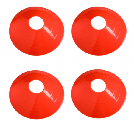Sport & Timp liber - Set 4 discuri, pentru delimitarea zonelor de antrenament