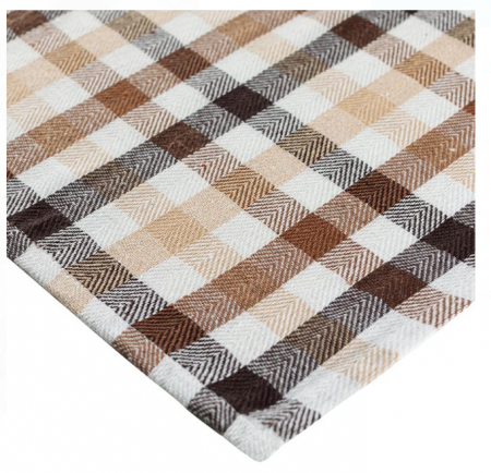 Set 4 prosoape de bucatarie, model carouri, 65x45 cm [1]