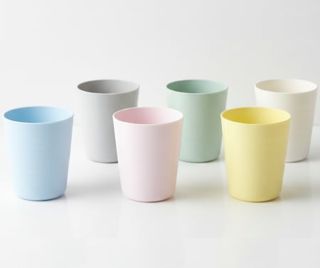 Toate produsele - Set 6 pahare din plastic, refolosibile, 230 ml