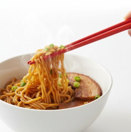 Set 8 betisoare chinezesti, chopsticks, din bambus, colorate, 23 cm [3]