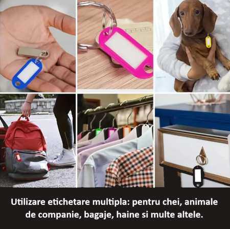 Set 8 brelocuri pentru etichetare universala [1]