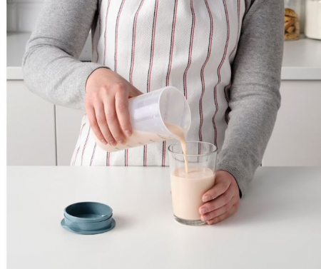 Shaker gradat cu capac,  din plastic, 500 ml, 15x9 cm [1]
