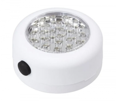 Spot rotund cu 24 LED-uri, cu carlig si magnet, diametru 7 cm [2]