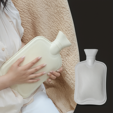 Accesorii masaj - Perna pentru apa calda, din cauciuc, capacitate 1 Litru, 25x15 cm