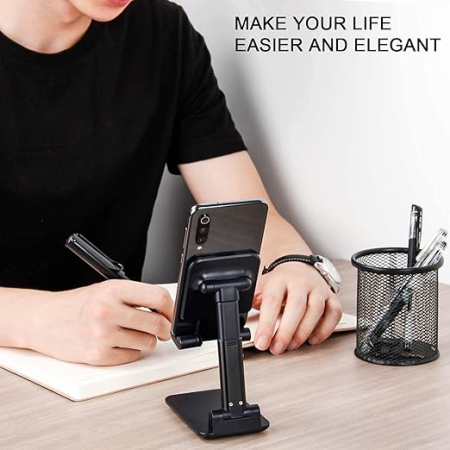 Suport extensibil de birou, cu brat telescopic, pentru smartphone sau tableta [2]