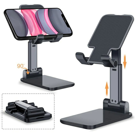 Promotii - Suport extensibil de birou, cu brat telescopic, pentru smartphone sau tableta