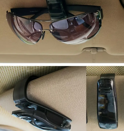 Suport ochelarii, pentru parasolar auto [2]
