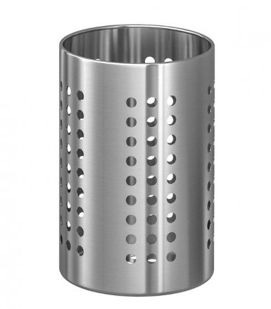 Suport ustensile bucatarie din inox, 18x12 cm [1]